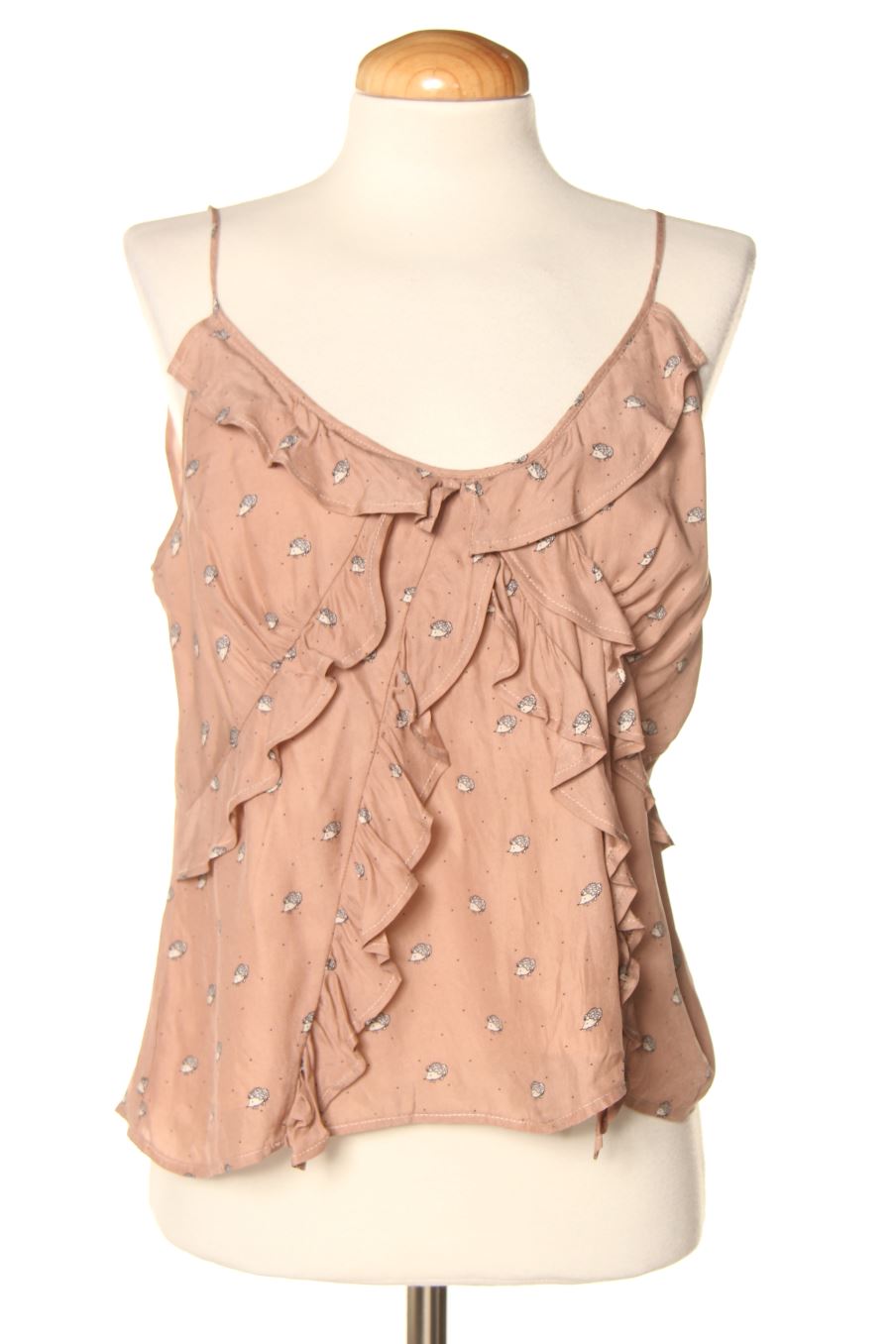 Top Hakei de la taille M, de couleur bordeaux
