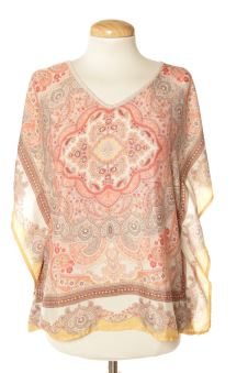 Blouse à manches courtes S Camaieu, photo 1 sur 2