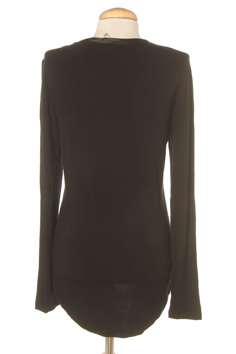 Langärmelige Bluse von Part two Größe L, Farbe Schwarz, für