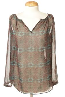 Blouse à manches longues XS Zara, photo 1 sur 2