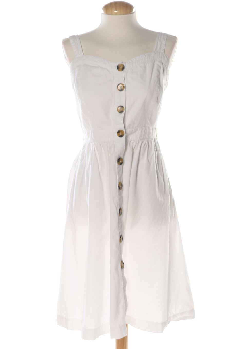 Vestito casual de TIME AND TRU de la talla S, de color bianco