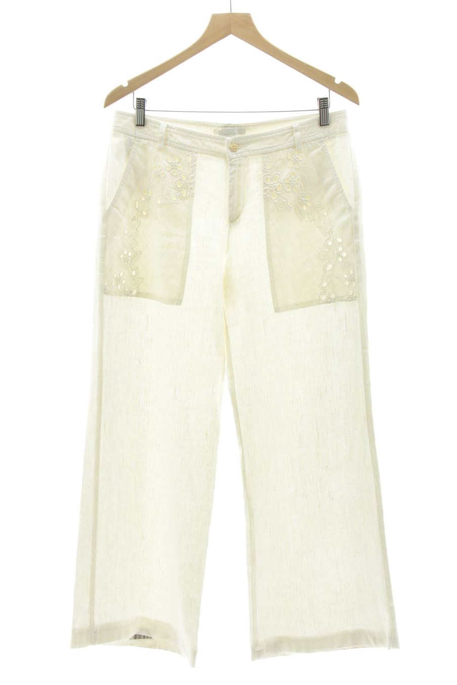 Hose von Laltramoda Größe 44, Farbe Weiss, für