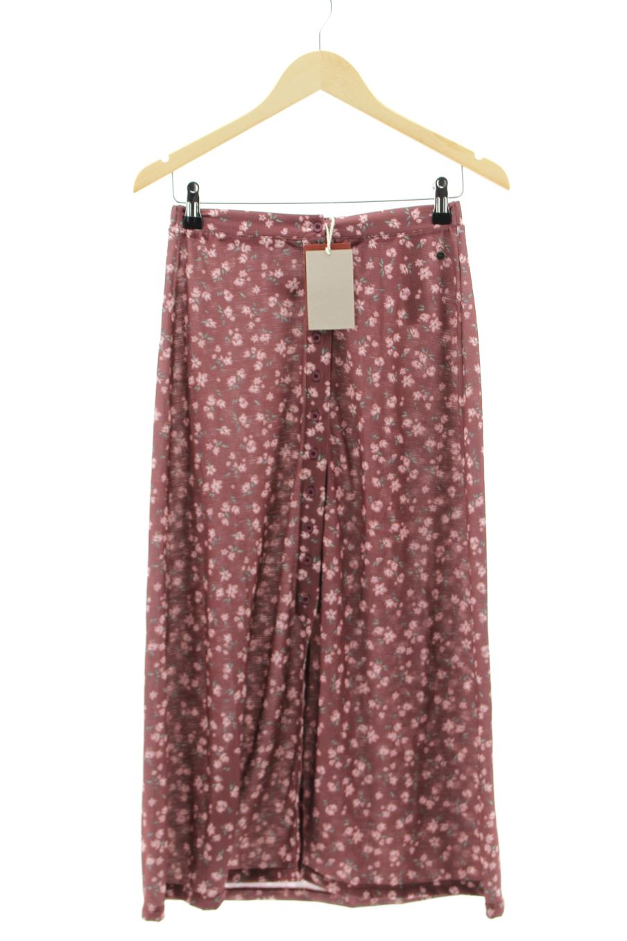 Jupe Pull & Bear de la taille M, de couleur fleurs