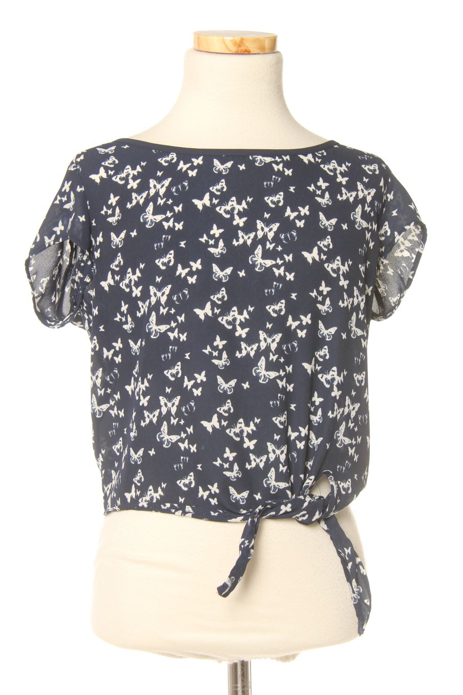Blusa de manga corta de Bershka de la talla S, de color estampado