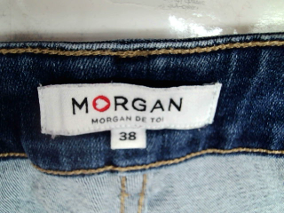 Jeans von Morgan de toi Größe 38, Farbe Blau, aus Jeanskleidung für