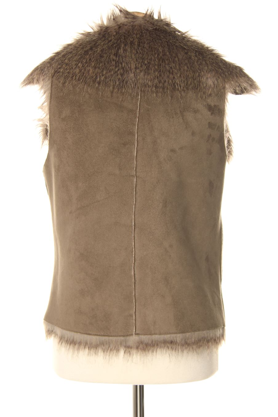 Chaleco de abrigo de Tom tailor de la talla 38, de color gris