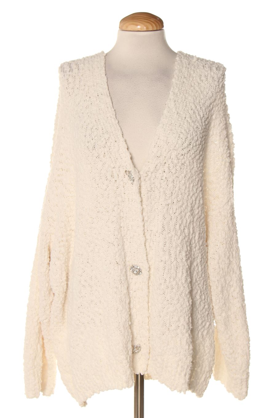 Gilet Blanc Zara Sans Manches - Taille S Femme - Occasion Très Bon État