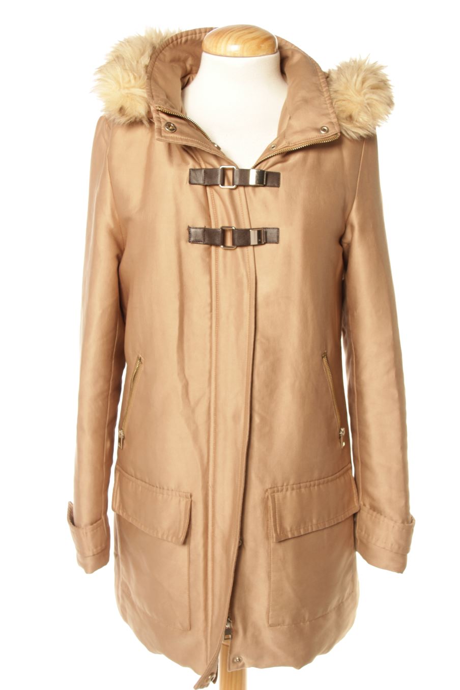 Manteau Easy wear de la taille S, de couleur beige