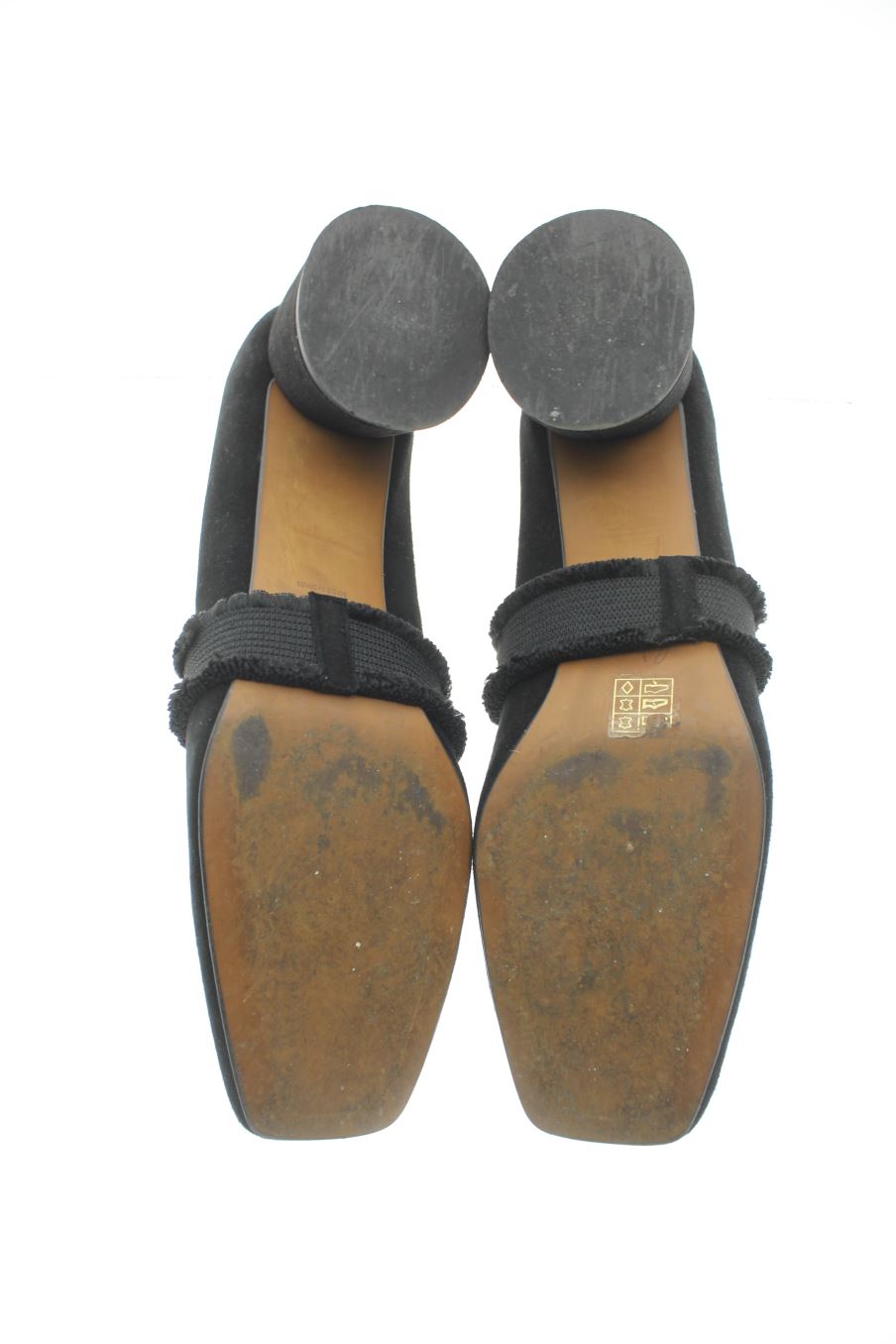Zapatos de tacon de Castañer de la talla 41, de color negro de