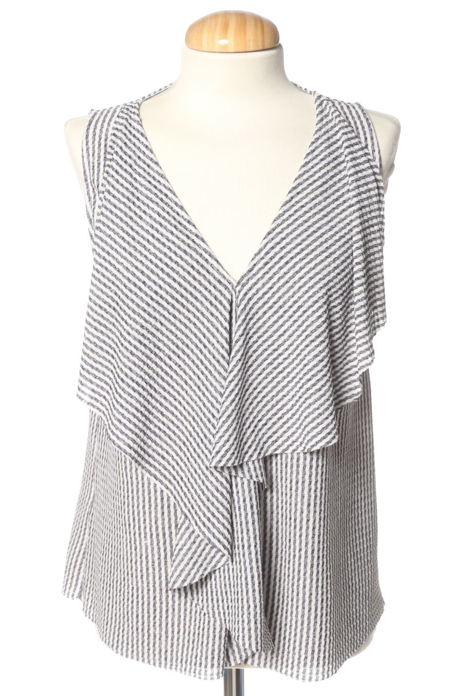 Top de Mango de la talla M, de color rayas