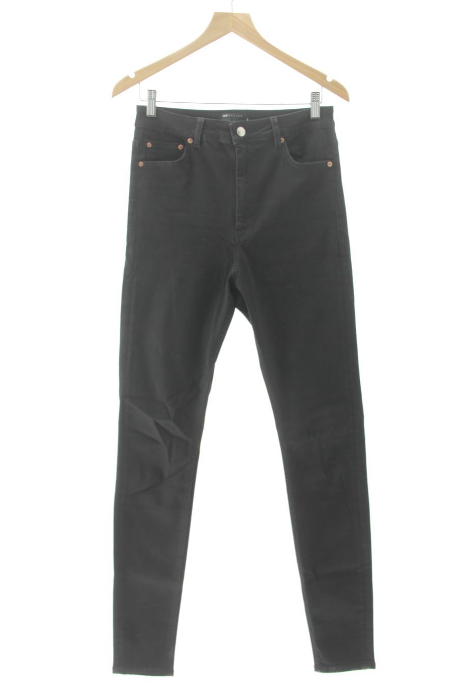 Jeans ASOS de la taille 36, de couleur noir de denim