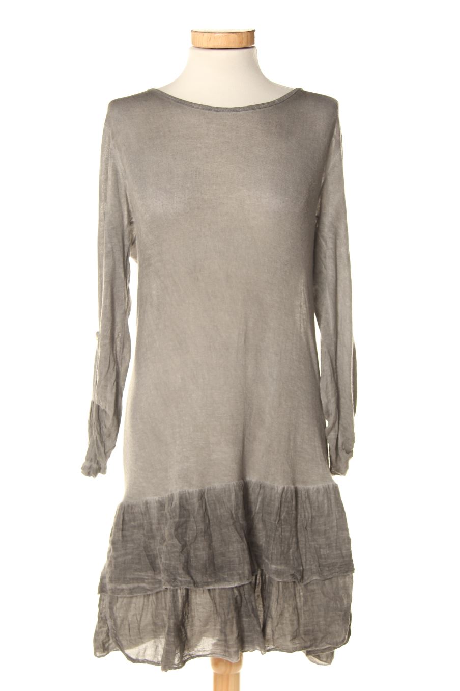 Robe casual Made in italy de la taille 40, de couleur gris