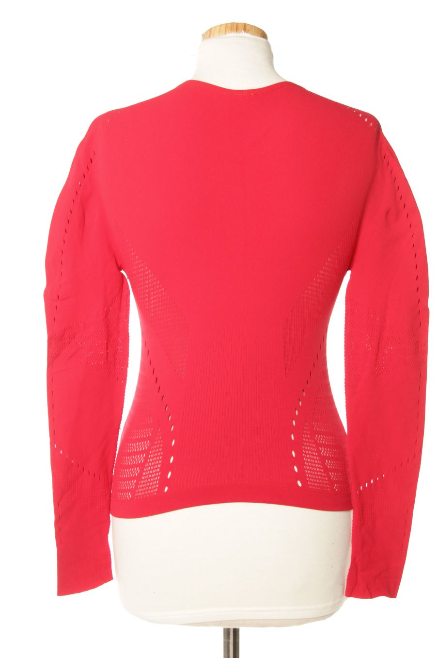 Langärmeliges T-Shirt von Fabletics Größe S, Farbe Rot, für