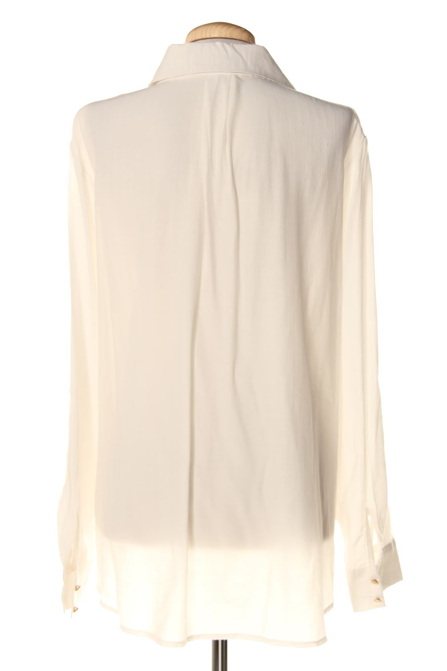 Camisa de Anabel Cohen de la talla L, de color blanco