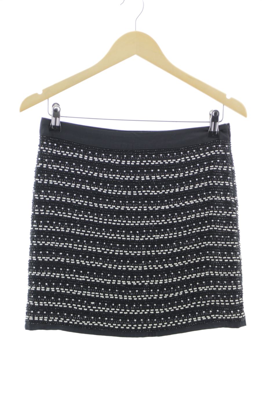 Falda de Mango de la talla 36, de color negro