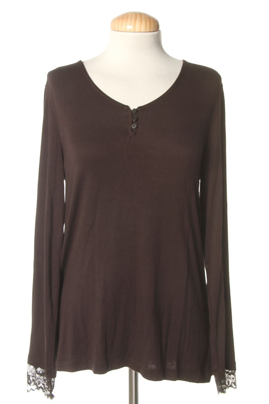 T-shirt à manches longues C&A de la taille S, de couleur noir