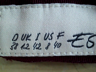 Jeans von Esprit Größe 40, Farbe Braun, für