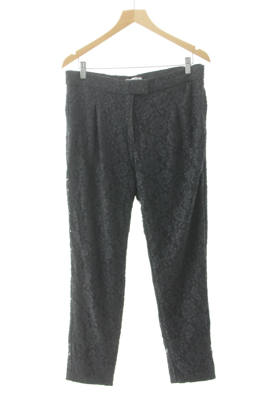 Pantalon Mango de la taille 40, de couleur noir