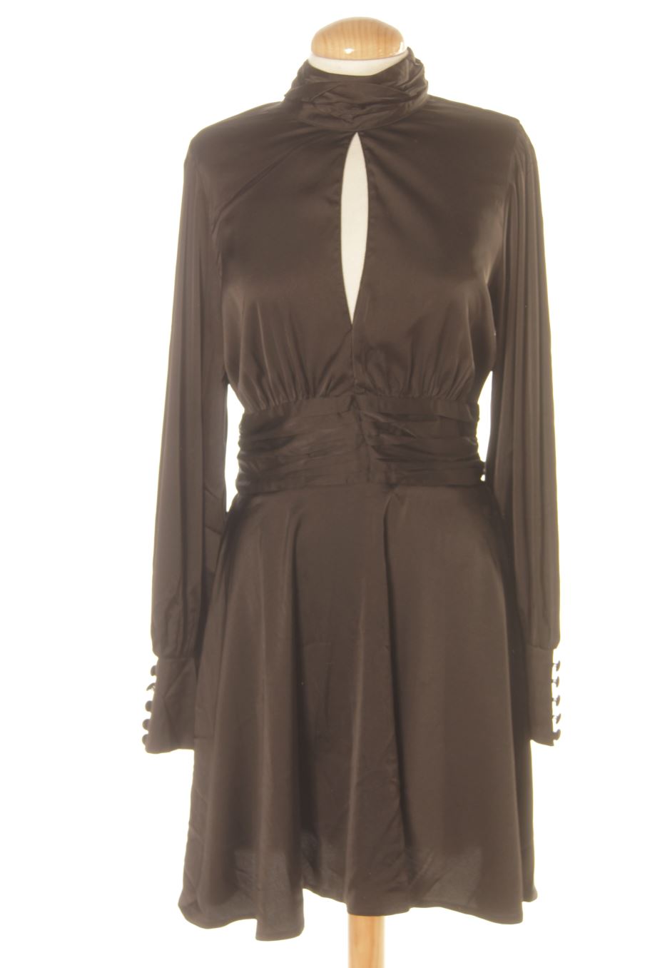 Robe Nasty Gal de la taille 38, de couleur noir