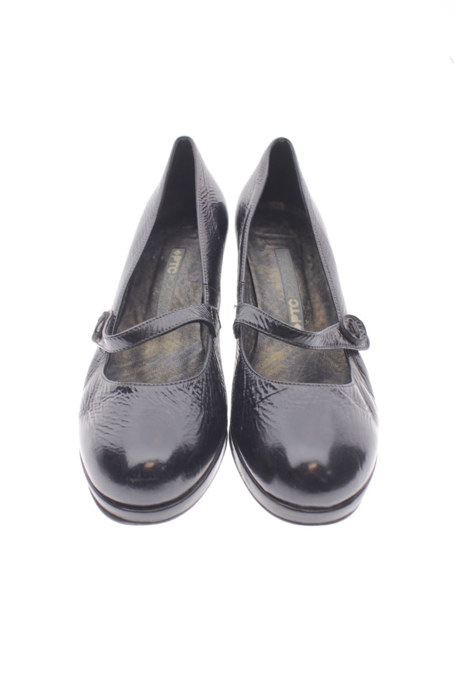 Zapatos de tacon de PTC de la talla 40, de color negro de