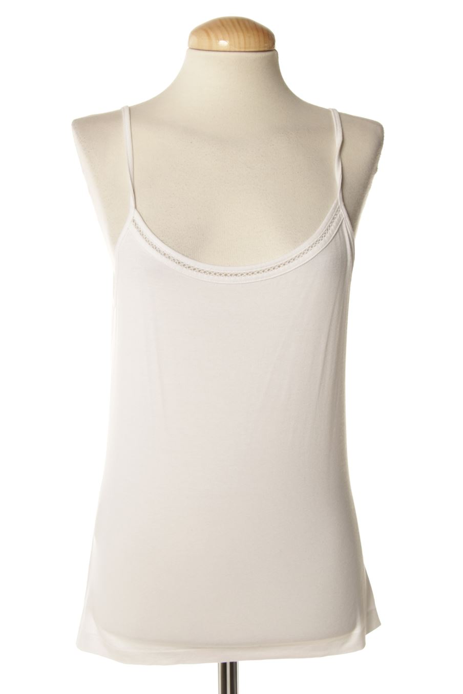 Top de PERCENTIL de la talla M, de color blanco