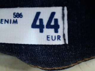 Vaquero de Sfera de la talla 44, de color azul de ropa vaquera