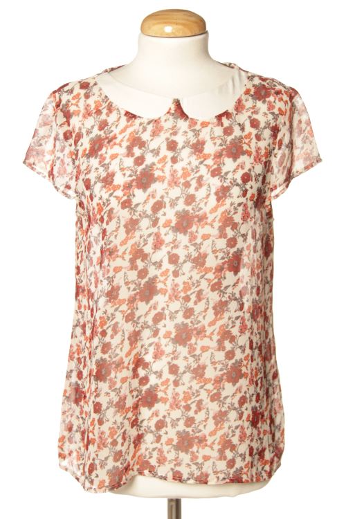 Blusa de manga corta