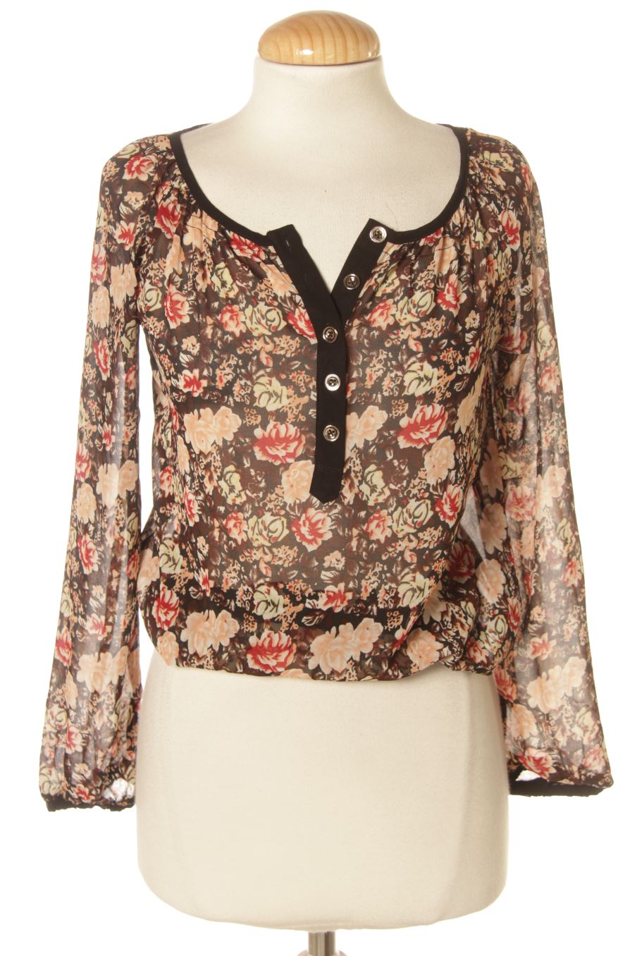 Blouse à manches longues Okeysi de la taille S, de couleur imprimés