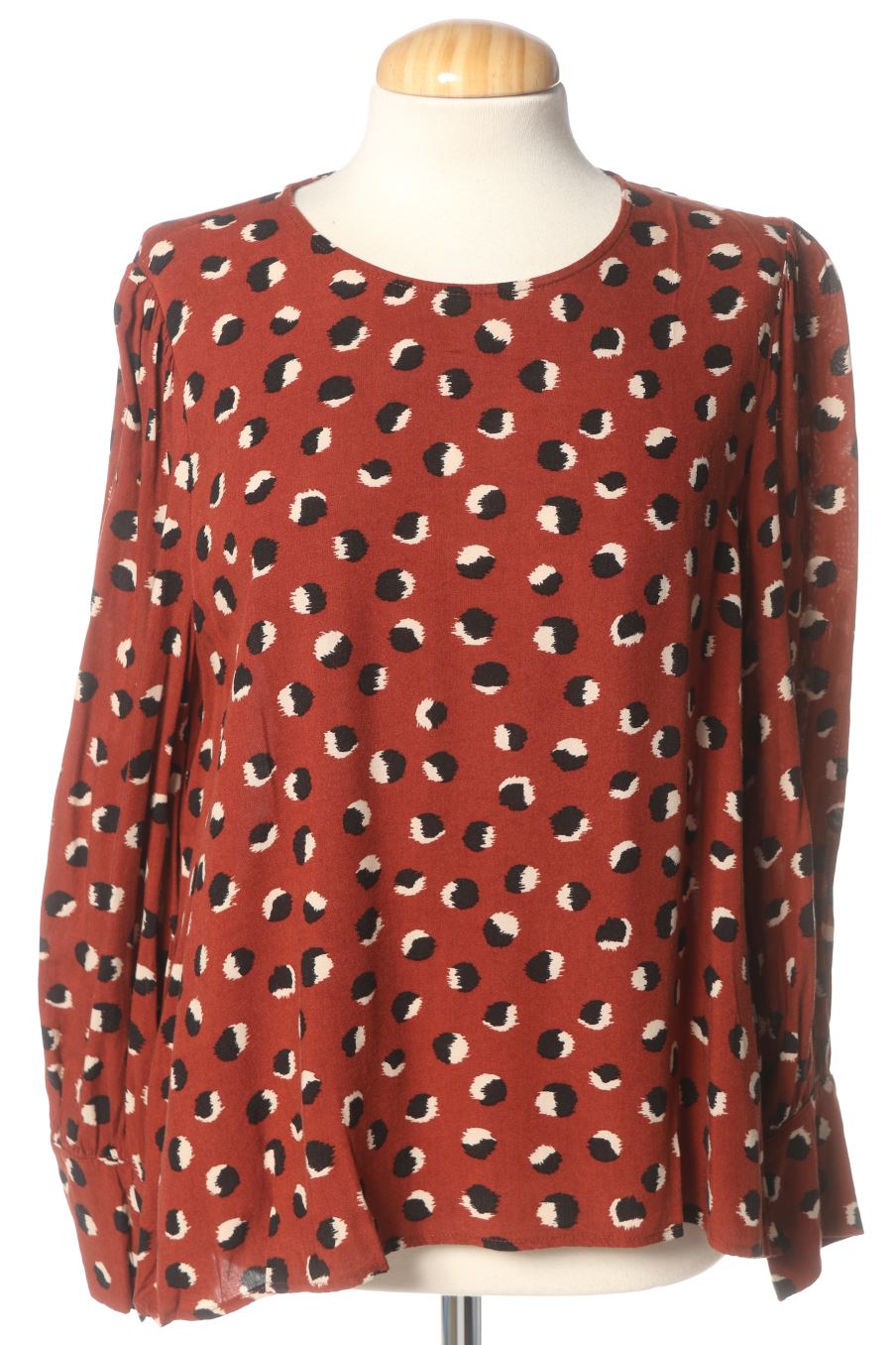 Blusa a maniche lunghe de Hispanitas de la talla XL, de color stampato