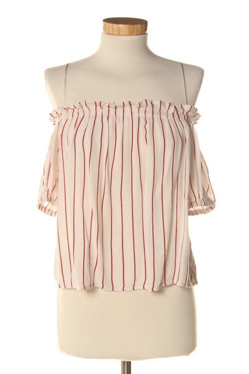 Blusa a maniche corte