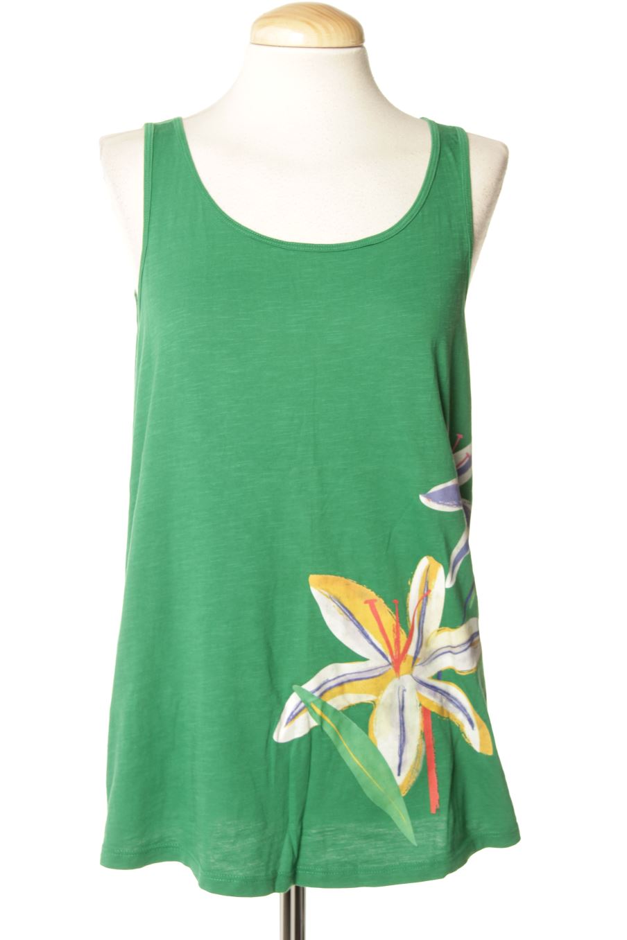 Camiseta sin mangas de Edc (ESPRIT) de la talla L, de color verde