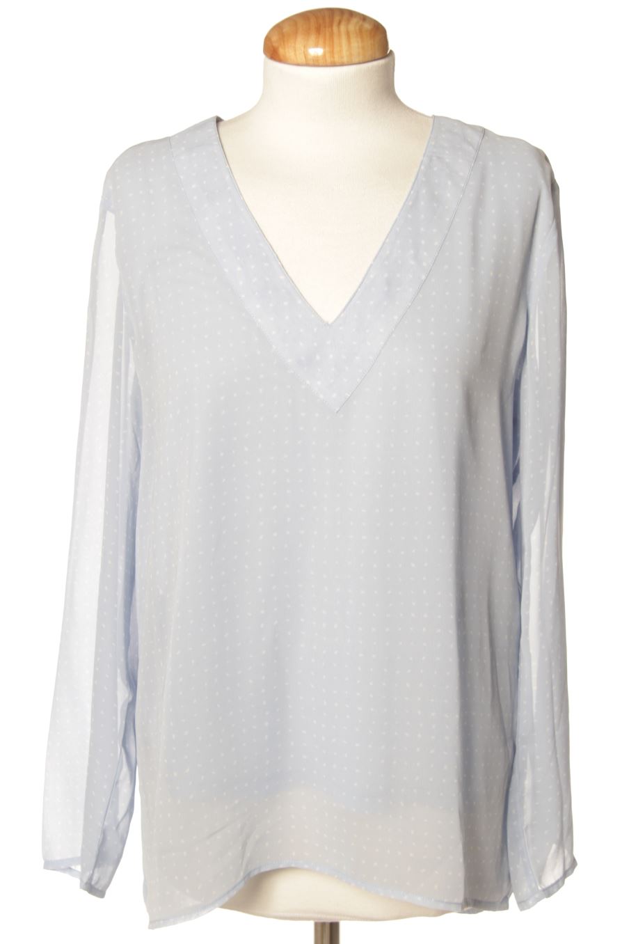 Blouse à manches longues Amichi de la taille M, de couleur bleu