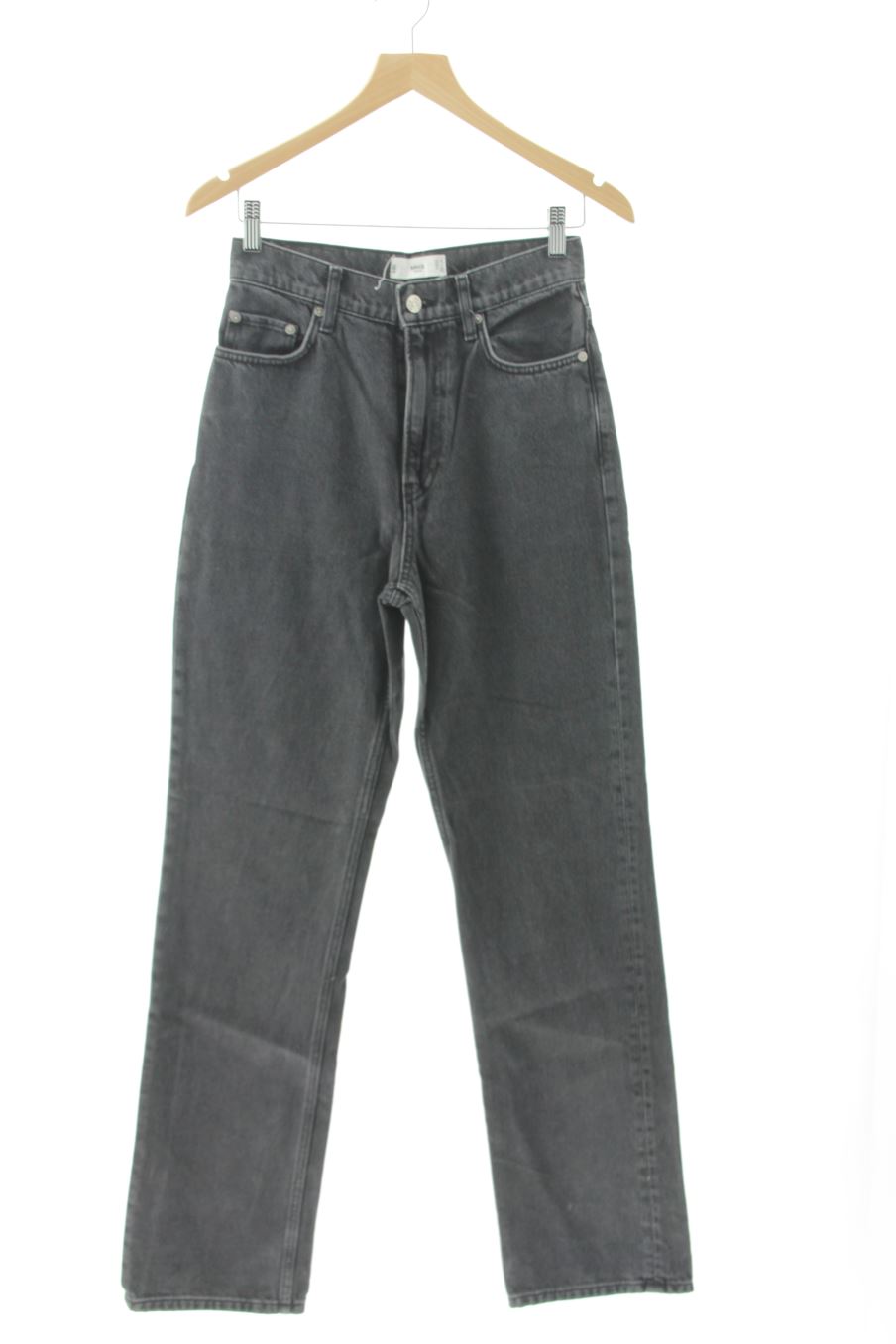Jeans Mango de la taille 36, de couleur gris de denim