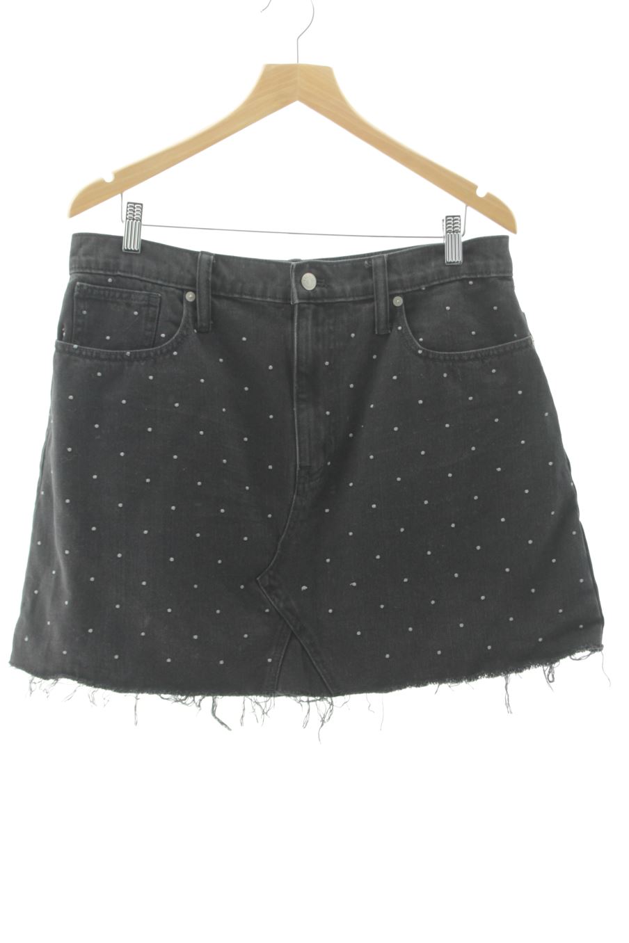 Gonne de Madewell de la talla 42, de color nero