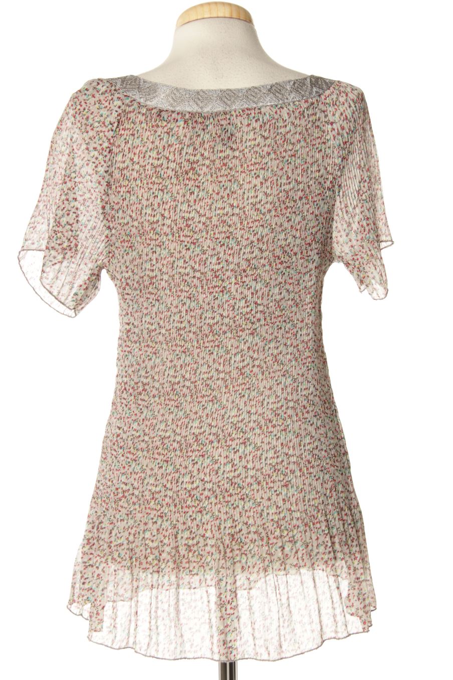 Blouse à manches courtes Mango de la taille M, de couleur imprimés