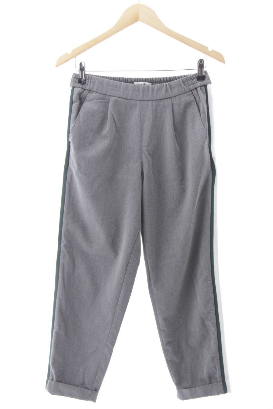 Pantaloni de Pull & Bear de la talla 36, de color grigio