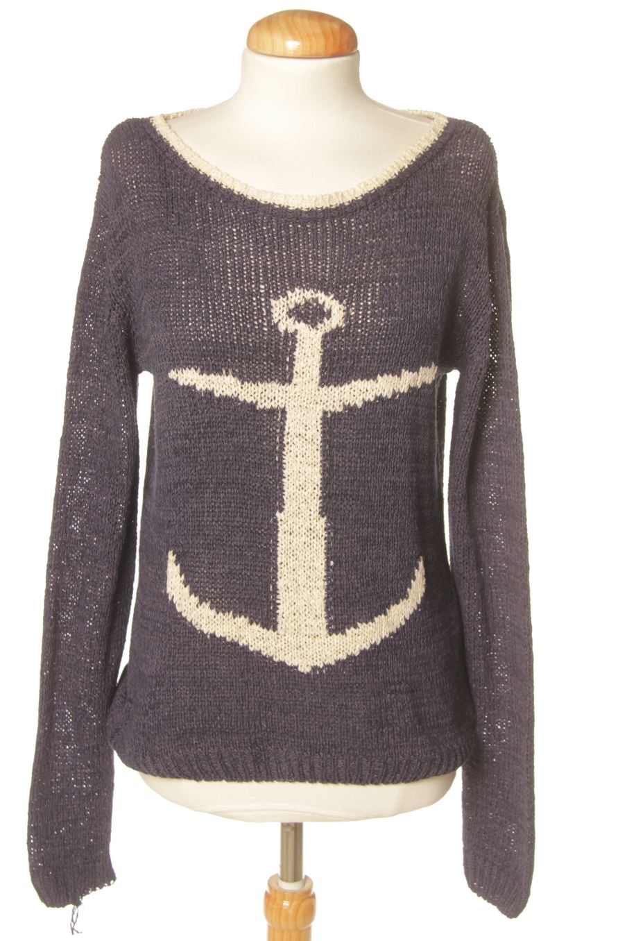 Pull Springfield de la taille S, de couleur bleu marine