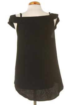 Blouse à manches courtes S Garçonne