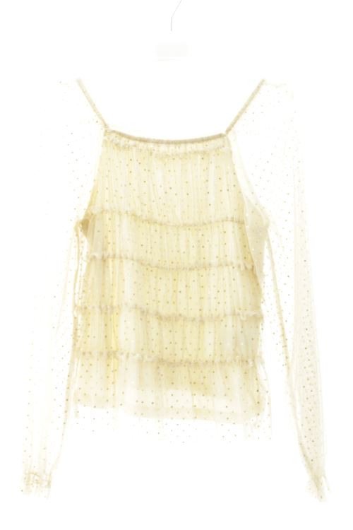 Blusa a maniche lunghe