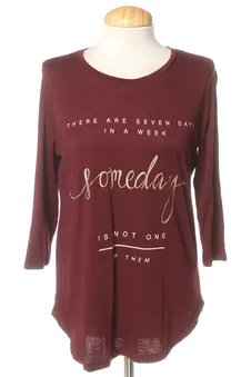 Camiseta manga larga M Bershka, foto 1 de 2