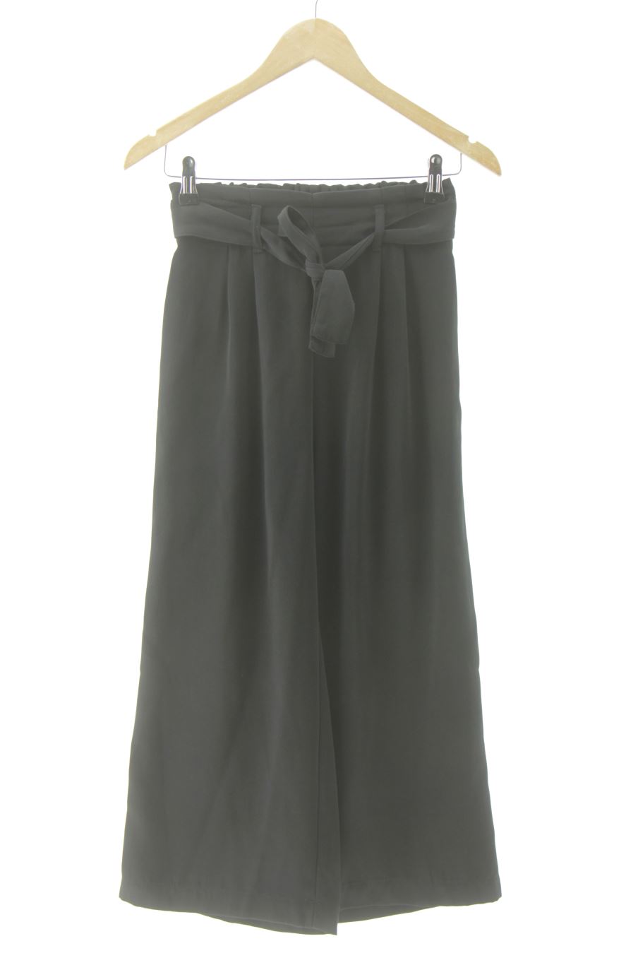 Pantalon Casual Stradivarius de la taille XS, de couleur noir