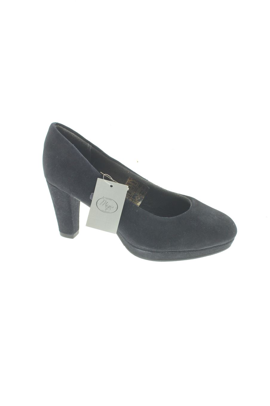 Zapatos de tacon de Mégis de la talla 37, de color negro de