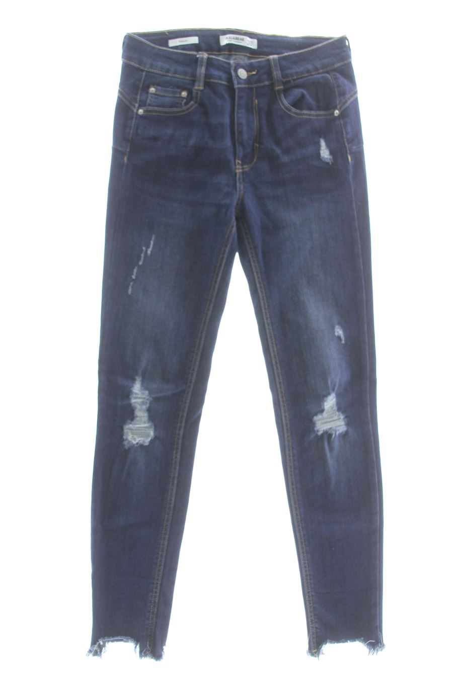 Vaquero de Pull & Bear de la talla 36, de color azul de ropa vaquera