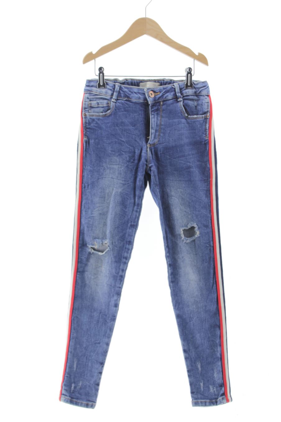 Jeans Zara de la taille 10 ans de denim de seconde main