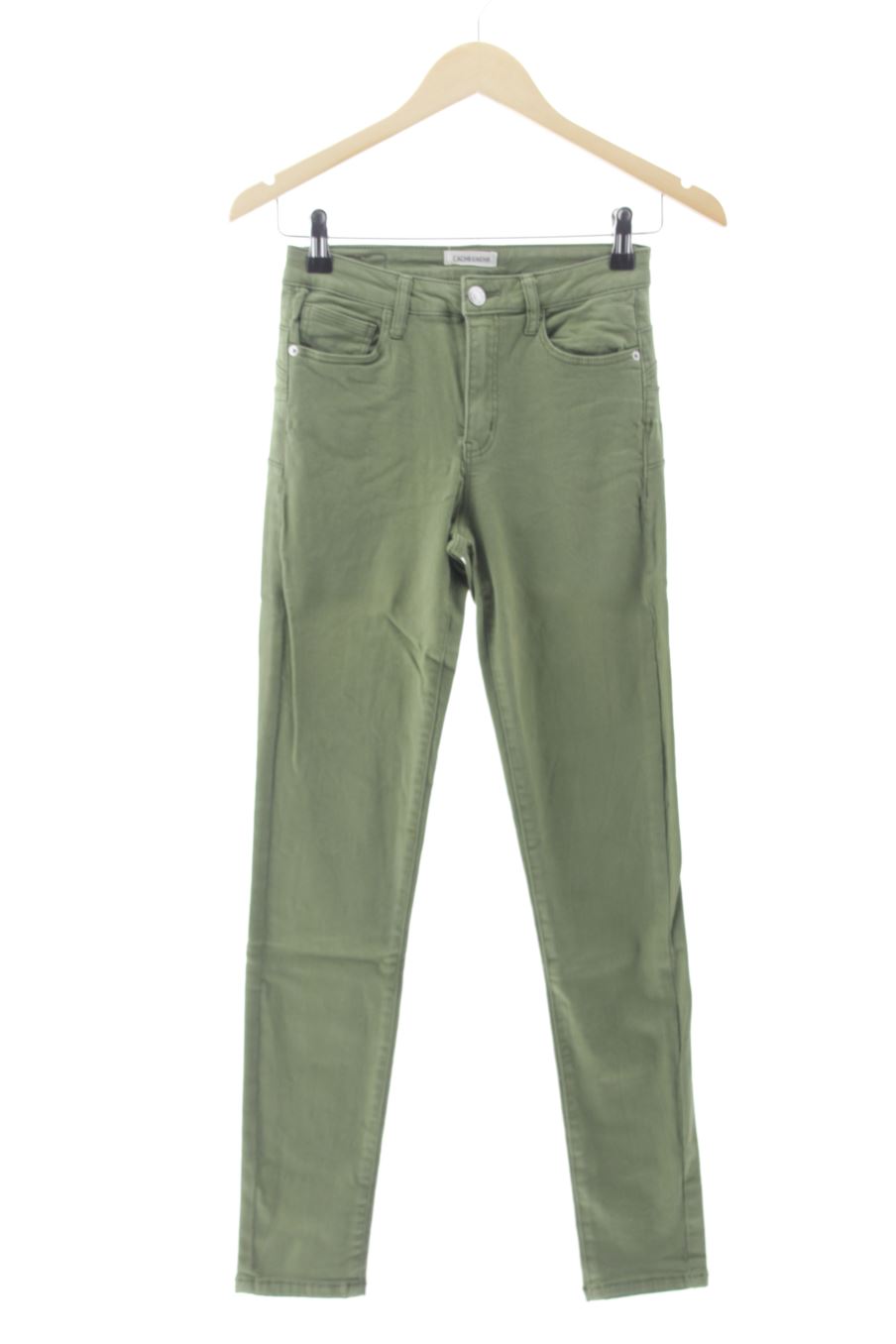 Jeans von Cache cache Größe XS, Farbe Grün, aus Jeanskleidung für