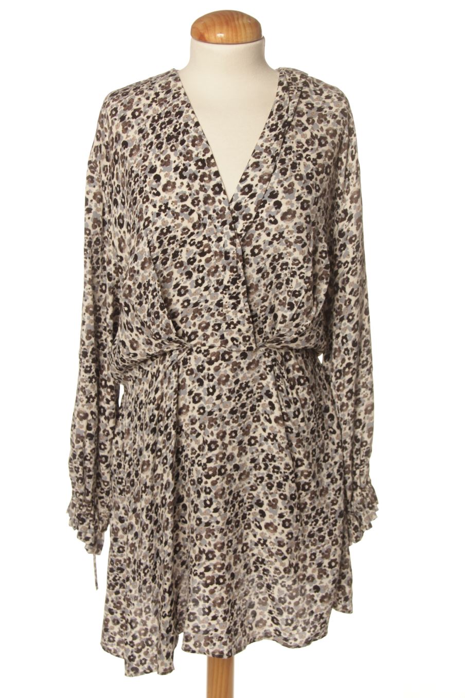 Robe Zara Taille L Bleue - Coupe Fit & Flare, Occasion Très Bon état