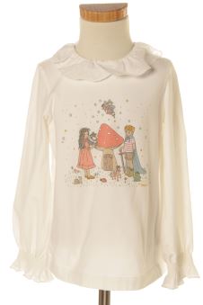 Langärmeliges T-shirt 122 Nanos