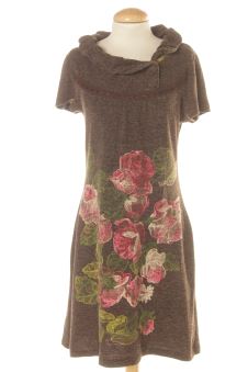 Einfaches Kleid M Lavand