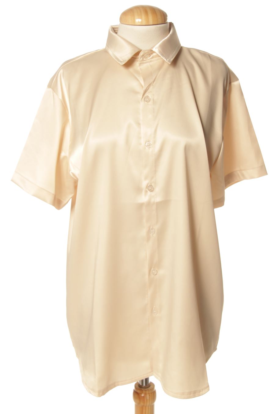 Camicia de FRILIVIN de la talla M, de color beige