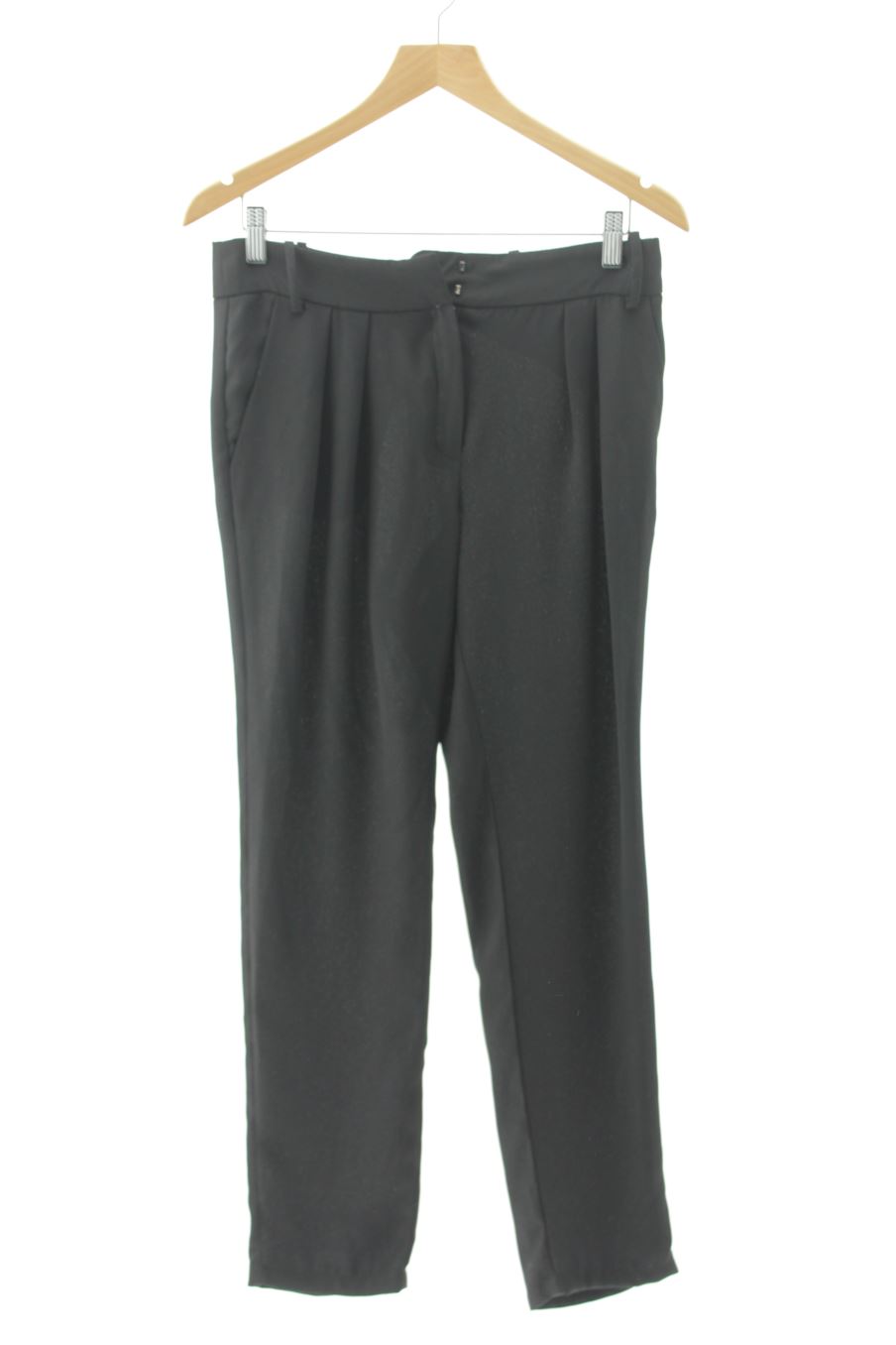 Pantalon Mango de la taille 36, de couleur noir